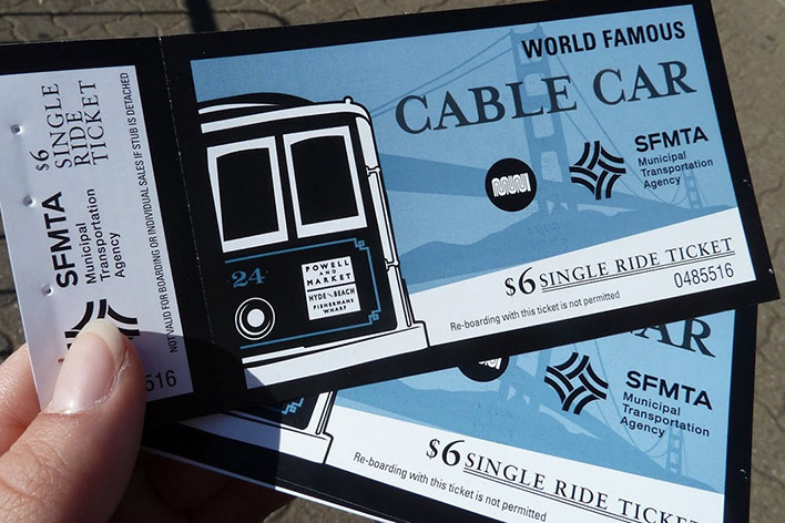 Ticket Cable Car