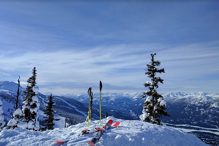 Blackcomb Whistler Kanada Ski